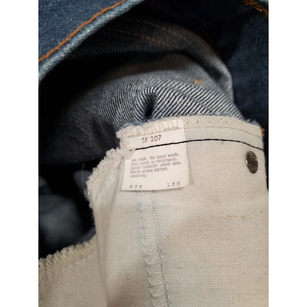 Vintage Levis Orange Tab 517 Jeans Bootcut Mens  Fits 34x31 Cowboy Rodeo 80s